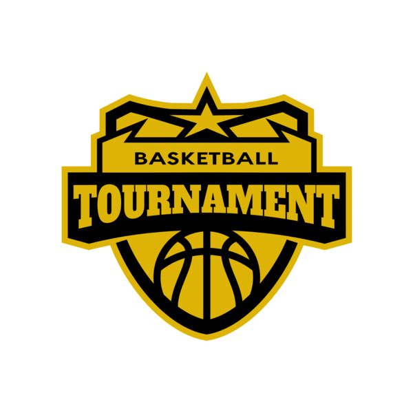 Tournament Basketball logo template 02 Thumbnail